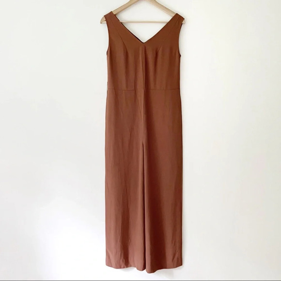 NWT Everlane The Japanese GoWeave Essential Jumpsuit in Cocoa Brown Size… - Picture 3 of 8